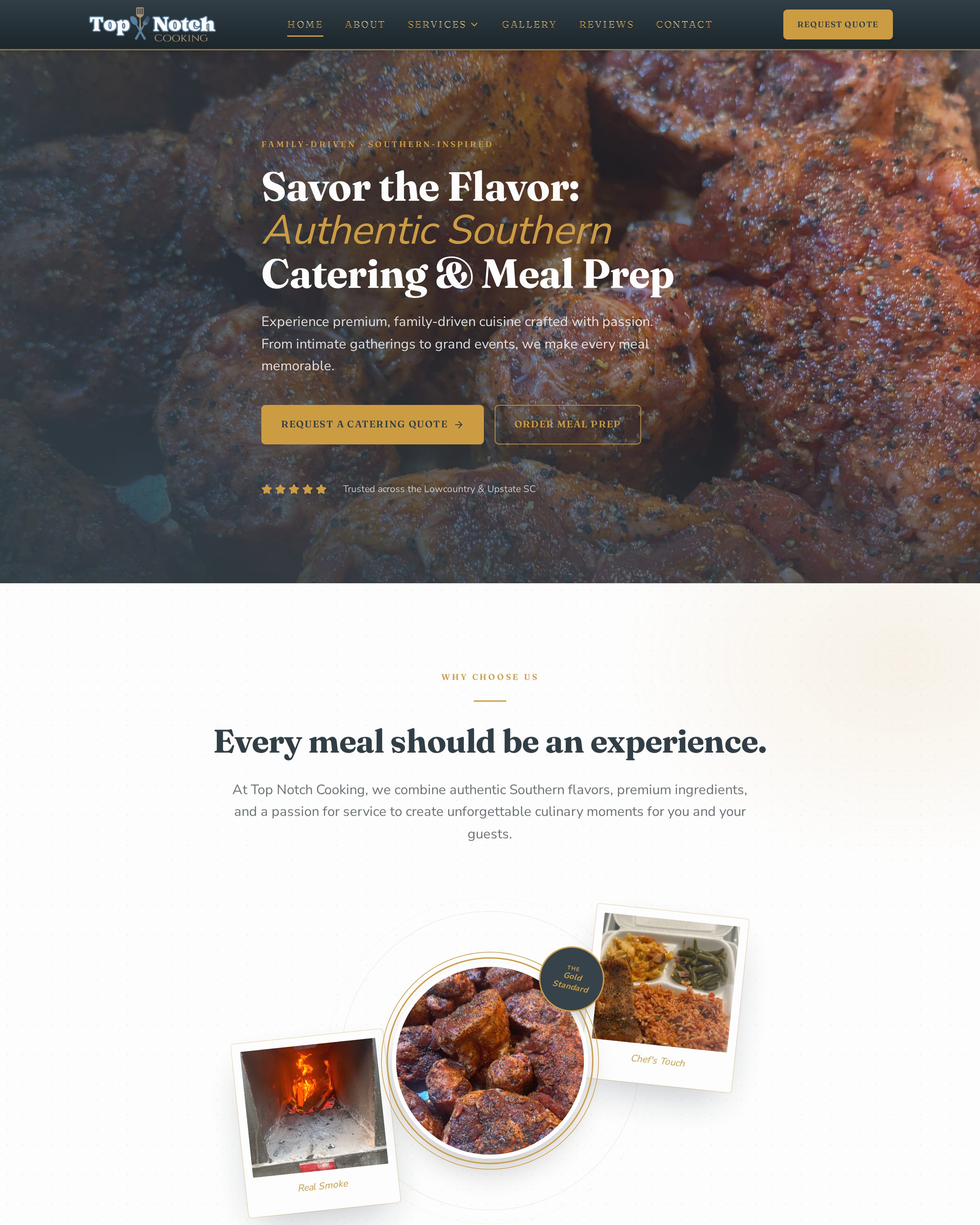 Top Notch Cooking website